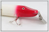 Creek Chub Red & White Jointed Husky Pikie With Package