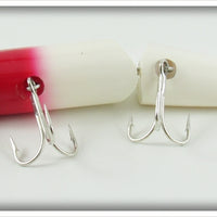 Creek Chub Red & White Jointed Husky Pikie With Package