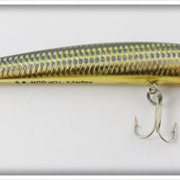 Bagley Crippled Shad On Gold Chrome Top Gun 5
