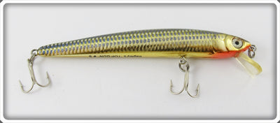 Bagley Crippled Shad On Gold Chrome Top Gun 5