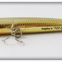 Bagley Crippled Shad On Gold Chrome Top Gun 5