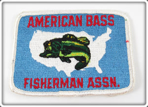 Vintage American Bass Fisherman Association Patch