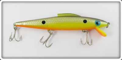 Unknown Possibly Cordell Or Mann's Chartruese Minnow With Fin