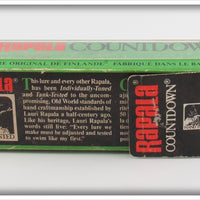 Rapala Gold Countdown In Box