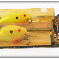Mann's Chartreuse 20+ Lure Pair On Cards