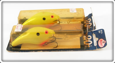 Mann's Chartreuse 20+ Lure Pair On Cards