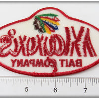 Mann's Bait Company Indian Head Patch