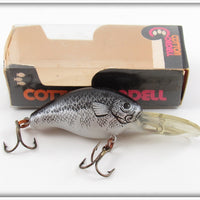 Cotton Cordell Natural Finish Deep Diving Crankbait In Box
