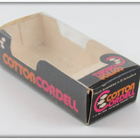 Cotton Cordell Natural Finish Deep Diving Crankbait In Box
