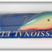 Norman Blue & White Professional Edge Crankbait Lure On Card