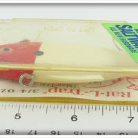 Bill Lewis Red & White Saltwater Rat-L-Trap In Box