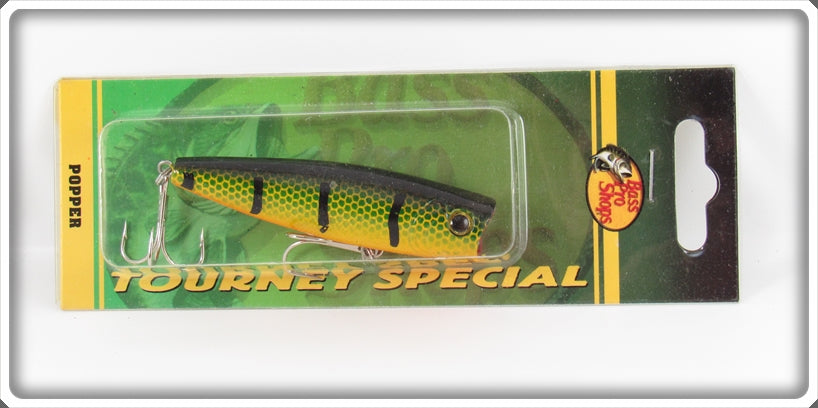 Bass Pro Shops Yellow Perch Tourney Special Popper On Card