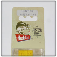 Heddon Bullfrog Lucky 13 In Correct Box