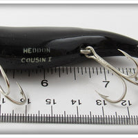 Heddon Black Cousin In Box