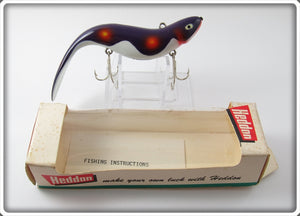 Heddon Purple Red Spots Cousin In Box