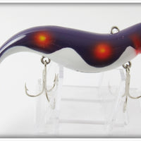 Heddon Purple Red Spots Cousin In Box