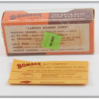 Bomber Bait Co Fluorescent Yellow/Chartreuse Model 300 In Box