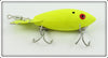 Bomber Bait Co Fluorescent Yellow/Chartreuse Model 300 In Box