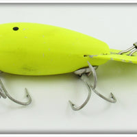 Bomber Bait Co Fluorescent Yellow/Chartreuse Model 300 In Box