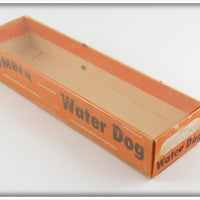 Bomber Bait Co Frog Water Dog In White Black Ribs Box