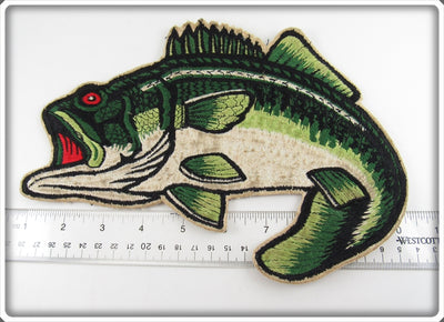 Vintage Big Large Mouth Bass Patch