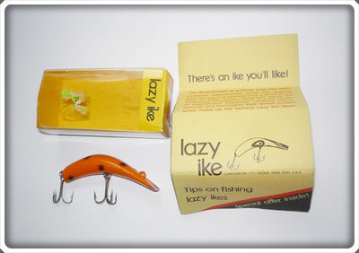 Lazy Ike Orange & Black KL-2 In Correct Box