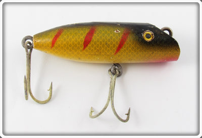 Vintage Lucky Strike Perch Bass Oreno Type Lure 