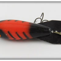 Bomber Bait Co Orange Black Ribs Model 500