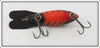 Bomber Bait Co Orange Black Ribs Model 500