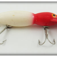 Bomber Bait Co Red & White Water Dog In Box