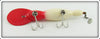 Bomber Bait Co Red & White Water Dog In Box