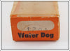 Bomber Bait Co Red & White Water Dog In Box
