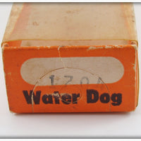 Bomber Bait Co Red & White Water Dog In Box
