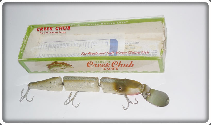 Creek Chub Silver Flash Triple Jointed Pikie In Box