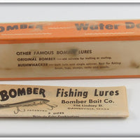 Bomber Bait Co Silver Shad Water Dog In Box