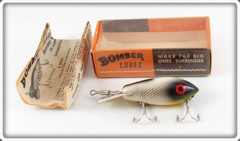 Vintage Bomber Bait Co Smoke Model 300 Lure In Box