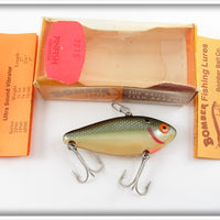 Vintage Bomber Bait Co Tennessee Shad Pinfish Lure In Box 