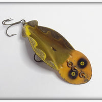 Buck Perry Spoon Plug Gold With Orange Head