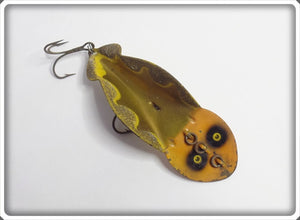 Buck Perry Spoon Plug Gold With Orange Head