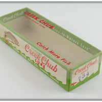 Creek Chub Blue Flash Pikie Empty Box