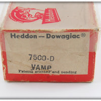Heddon Green Scale Vamp Empty Box