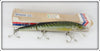 Rebel Naturalized Spanish Mackerel Jointed Minnow Lure In Box 