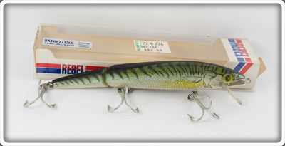Rebel Naturalized Spanish Mackerel Jointed Minnow Lure In Box 