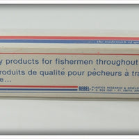 Rebel Naturalized Spanish Mackerel Floating Minnow In Box