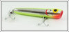 Storm Metallic Silver Chartreuse Saltwater Chug Bug Topwater Surface In Box