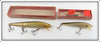 Vintage Bill Norman Shiner Minnow Lure Pair In Boxes