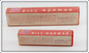 Bill Norman Shiner Minnow Pair In Boxes