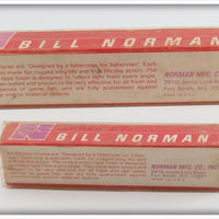 Bill Norman Shiner Minnow Pair In Boxes