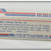 Rebel Natural Bass Baitfish Series In Box