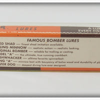 Bomber Red & White Long A In Box